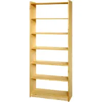 Möbilia boekenkast - 80 cm breed, verkrijgbaar in 3 hoogtes: 100 / 170 / 200 cm