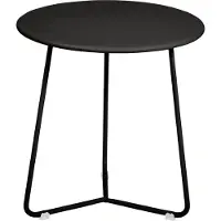 Fermob Cocotte Table/stool - Barkrukken en krukken Gelakt Staal Liquorice - 470342