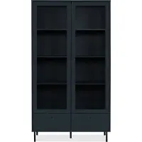 Finori Caracas 52A Vitrine/Navy blauw/houtmateriaal