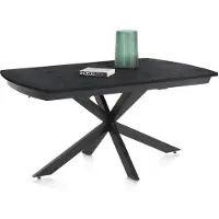 Henders & Hazel Pavalon uittrekbare tafel HPL/metalen onderstel