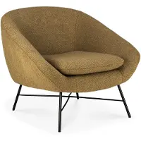 Ethnicraft Barrow loungestoel aluminium/stof