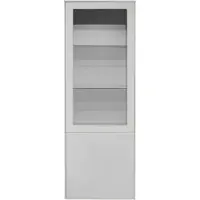 Mäusbacher Imola vrijstaande vitrinekast hout/glas 61x179x42 cm