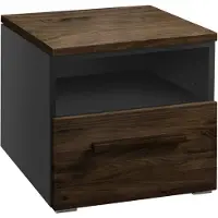 Hasena Accessoires Onia nachtkastje massief hout 45x50x41 cm - gemonteerd