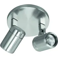 Highlight Spot Rain Nikkel 2-lichts IP44