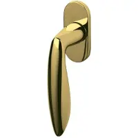 Olivari Design raamkruk Onda messing mat