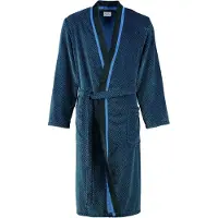 Cawö Badjas 4839 Kimono Men Blauw Zwart-52