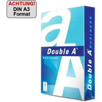 Double A Business printpapier ft A3, 75 g, pak van 500 vel, DOOS VAN 5 PAK