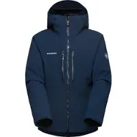 Mammut - Ski jassen - Stoney HS Thermo Hooded Jacket Men Marine voor Heren - Maat M - Marine blauw
