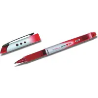 Pilot Pen V-Ball Grip Niet-intrekbaar Rollerballpen Rood 0,3 mm Fijn Kegelvormig