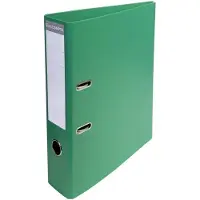 Exacompta Prem Touch Breed Ordner A4 70 mm Groen 2 Ringen 53743E Kunststof Staand 10 Stuks