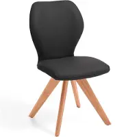 NIEHOFF SITZMÖBEL Niehoff zitmeubilair Colorado Trend-Line design stoel beuken kernhout/polyester - 180° draaibaar