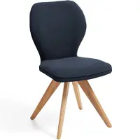 NIEHOFF SITZMÖBEL Niehoff zitmeubel Colorado Trend-Line design stoel wild eiken frame - geweven stof 2 stuks