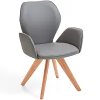 NIEHOFF SITZMÖBEL Colorado Trend-Line design fauteuil kern beuken frame - leer