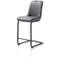 Henders & Hazel Michiel counter chair + handgreep stof Pala/metalen frame 2 stuks
