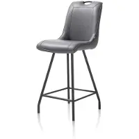 Henders & Hazel Michiel counter chair + handgreep stof Pala/metalen frame 2 stuks