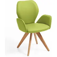 NIEHOFF SITZMÖBEL Colorado Trend-Line design fauteuil wild eiken frame - leer