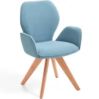 NIEHOFF SITZMÖBEL Colorado Trend-Line design fauteuil kern beuken/geweven stof draaibaar