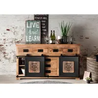 Die Faktorei Mark Nr.1 dressoir mangohout naturel 150x45x80cm