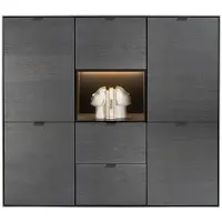 Xooon Elements highboard 150 cm 5-deurs/LED