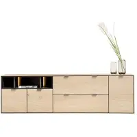 Xooon Elements dressoir 210 cm 3-deurs/LED