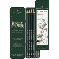 Faber-Castell Potlood faber-castell 9000 6 hardheden | 10 stuks