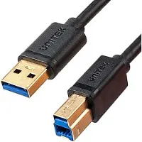 UNITEK C14095BK USB-A naar USB 3.0 printerkabel, 2m