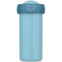 Mepal Schoolbeker Campus - 300 ml - Sluit goed af - Drinkbeker voor kinderen - Cool blue