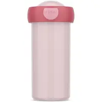 Mepal Schoolbeker Campus - 300 ml - Sluit goed af - Drinkbeker voor kinderen - Cool pink