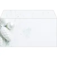 Sigel Kerst-envelop "Modern Christmas", formaat DIN lang, speciaal papier, gegomd, 50 stuks