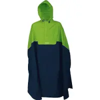 PRO-X elements Fietsponcho Trento Polyamide Groen/blauw Maat Xs/s