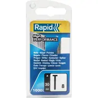Rapid Nr. 8 brads 30 mm, 1.000 stuks - 40109536 - 40109536