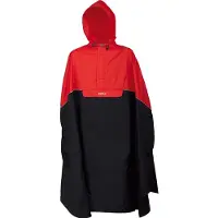 PRO-X elements Fietsponcho Trento Polyamide Rood/antraciet Maat Xs/s