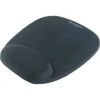 Kensington Muismat met Schuim Polssteun 62384 Zwart