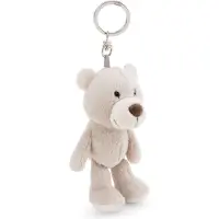 Nici Sleutelhanger Beer Finni 10cm - beige - Trouwe metgezel voor rugzak of tas, sleutelhanger voor jong en oud | 62300