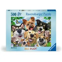 Ravensburger puzzel Vrolijke honden - Legpuzzel - 500 stukjes