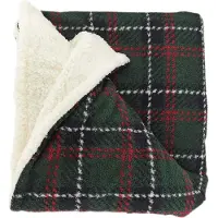 Unique living Plaid Eloise Groen 130 X 160 X 10 Cm