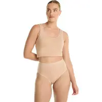 Ten Cate Basic high leg corrigerende slip beige female | Maat: M