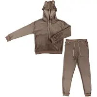Apollo Dames huispak loungewear fleece incl capuchon