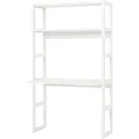 Hoppekids STOREY sectie met 2 planken en bureau.