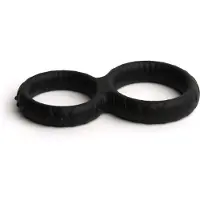 Sport Fucker - Enigma Ring - Siliconen Cockring - Zwart