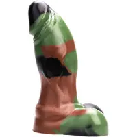 Kiotos Revolt - Dildo Fantasie - Green Army - 08 - Medium - 18,5 x 5,5 cm