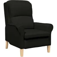 vidaXL Fauteuil Zwart Stof