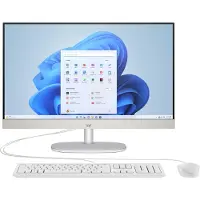 HP AIO 24-cr0057nd PC NL Intel Core i5 i5-1335U 60,5 cm (23.8") 1920 x 1080 Pixels Alles-in-één-pc 16 GB DDR4-SDRAM 512 GB SSD Windows 11 Home Wi-Fi 6 (802.11ax) Wit