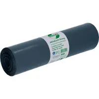 Deiss - 120L Afvalzakken - 25 stuks - gerecycled LDPE - extra sterk