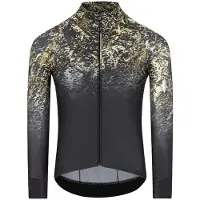 Q36.5 Jersey Gregarius Hybrid Alpi Camo Long Sleeve Jersey Zwart, Maat L
