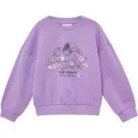s.Oliver Sweatshirt mokka / lila / zwart / wit