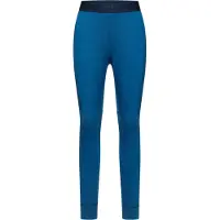 Vaude - Women's Monviso Wool Tights II - Merino-ondergoed 40, blauw