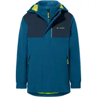 Vaude - Kid's Caprea 3in1 Jacket - 3-in-1-jas 122/128, blauw