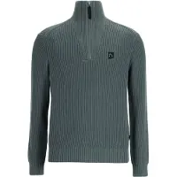 Chasin' Trui 'Oliver Half Zip' jade groen