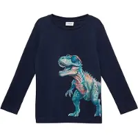 s.Oliver Shirt navy / turquoise / jade groen / zalm roze